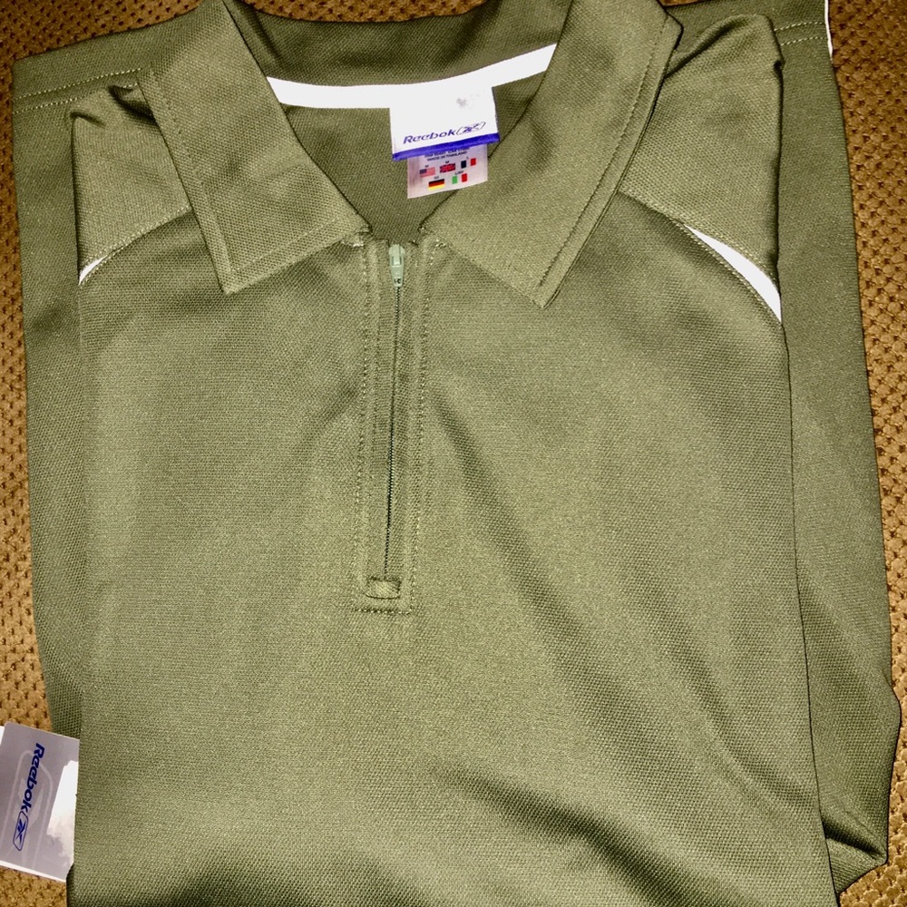 Reebok pullover collared shirt
